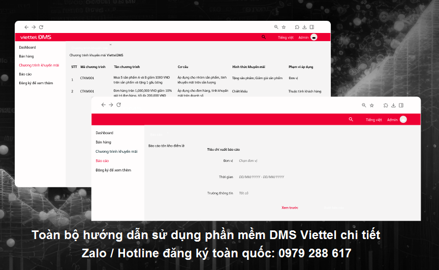 huong dan su dung dms viettel