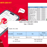 Quy trình kế toán, báo cáo doanh số trên App DMS